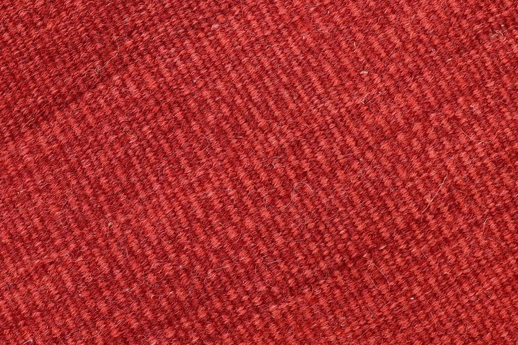 Flat Weave Kilim, Antique, Navaho, Vintage, Handmade, Modern Kilim Red Red Hand-Woven Rectangle 100% Wool Area Rug 6 x 9
