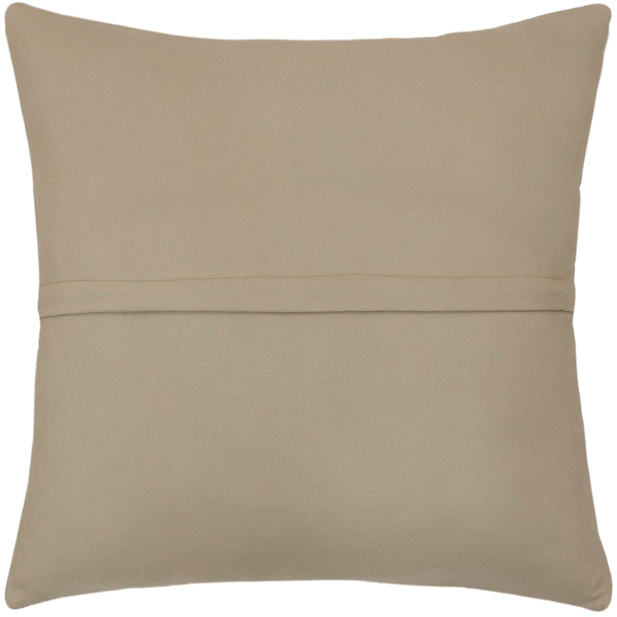 handmade Traditional Pillow Blue Red Hand-Woven SQUARE 100% WOOL Hand woven turkish pillow2' x 2'