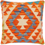 Bohemian Irina Turkish Hand-Woven Kilim Pillow