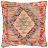 Boho Chic Nevada Turkish Hand-Woven Kilim Pillow