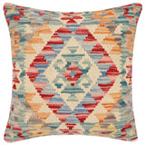 Bohemian Modesto Turkish Hand-Woven Kilim Pillow