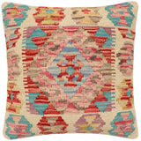 Southwestern Min Turkish Hand-Woven Kilim Pillow