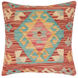 Boho Chic Jolene Turkish Hand-Woven Kilim Pillow