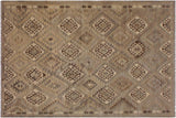Tribal Turkish Kilim Elizabet Hand-Woven Wool Rug - 5'11'' x 8'3''