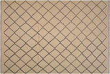 Modern Turkish Kilim Annette Hand-Woven Wool Rug - 9'10'' x 13'0''