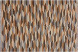 Eclectic Turkish Kilim Bettina Hand-Woven Wool Rug - 4'8'' x 6'9''
