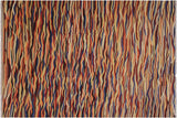 Contemporary Turkish Kilim Candis Hand-Woven Wool Rug - 8'4'' x 9'9''