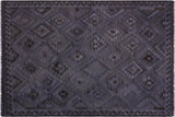 Rustic Turkish Kilim Carlos Hand-Woven Wool Rug - 5'10'' x 8'0''