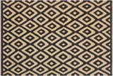 Modern Turkish Kilim Carman Hand-Woven Wool Rug - 5'10'' x 7'7''