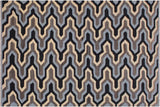 Eclectic Turkish Kilim Sutherla Hand-Woven Wool Rug - 6'1'' x 8'2''