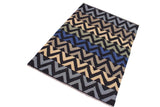 Flat Weave Kilim, Antique, Navaho, Vintage, Handmade, Modern Kilim Black Ivory Hand-Woven Rectangle 100% Wool Area Rug 5 x 7