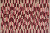 Boho Chic Turkish Kilim Salerno Hand-Woven Wool Rug - 6'2'' x 9'0''