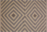Eclectic Turkish Kilim Sapp Hand-Woven Wool Rug - 5'1'' x 7'2''