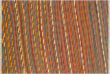 Boho Chic Turkish Kilim Inell Hand-Woven Wool Rug - 5'6'' x 8'4''