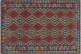 Bohemian Turkish Kilim Clarissa Hand-Woven Wool Rug - 5'11'' x 8'0''