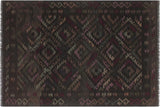 Southwestern Turkish Kilim Reita Hand-Woven Wool Rug - 5'7'' x 8'2''