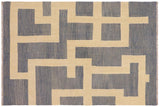 Chic Turkish Kilim Kassidy Hand-Woven Wool Rug - 4'9'' x 6'6''