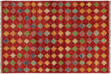 Tribal Balochi Zachery Hand Knotted Wool Rug - 3'3'' x 5'0''