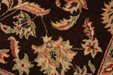 handmade Traditional Kafkaz Brown Tan Hand Knotted RECTANGLE 100% WOOL area rug 8  x 10 
