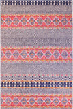 Bohemian Tribal Cleo Blue Fushia Rug