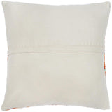 handmade Traditional Pillow Rust Blue Hand-Woven SQUARE 100% WOOL kilim throw pillow