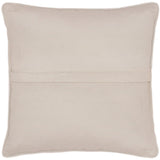 handmade  Pillow Ivory Blue Hand-Woven SQUARE VELVET EMBR pillow