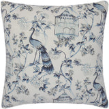 Rustic Ling Printed Italian Velvet Handmade Pillow