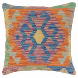 Bohemian Sullivan Turkish Hand-Woven Kilim Pillow
