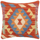 Tribal Liu Turkish Hand-Woven Kilim Pillow