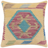 Boho Chic Hudson Turkish Hand-Woven Kilim Pillow