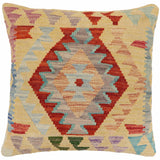 Rustic Munoz Turkish Hand-Woven Kilim Pillow