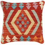 Bohemian Jarvis Turkish Hand-Woven Kilim Pillow