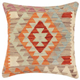 Bohemian Montgome Turkish Hand-Woven Kilim Pillow