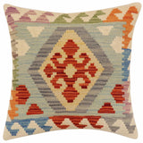 Tribal Kirk Turkish Hand-Woven Kilim Pillow