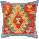 Boho Chic Randolph Turkish Hand-Woven Kilim Pillow