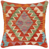 Tribal Chang Turkish Hand-Woven Kilim Pillow