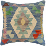 Boho Chic Mercado Turkish Hand-Woven Kilim Pillow
