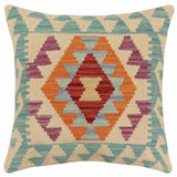 Tribal Blair Turkish Hand-Woven Kilim Pillow