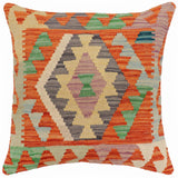 Bohemian Hubbard Turkish Hand-Woven Kilim Pillow