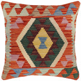Tribal Thornton Turkish Hand-Woven Kilim Pillow