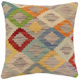 Tribal Mann Turkish Hand-Woven Kilim Pillow