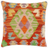 Rustic Bryant Turkish Hand-Woven Kilim Pillow