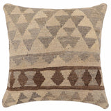 Boho Chic Vang Turkish Hand-Woven Kilim Pillow