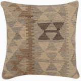 Bohemian Kim Turkish Hand-Woven Kilim Pillow