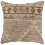 Boho Chic Bond Turkish Hand-Woven Kilim Pillow