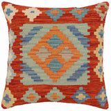 Southwestern Ponce Turkish Hand-Woven Kilim Pillow