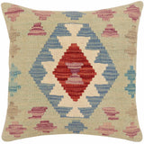 Boho Chic Waller Turkish Hand-Woven Kilim Pillow
