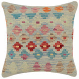 Tribal Ellison Turkish Hand-Woven Kilim Pillow