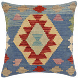 Tribal Webb Turkish Hand-Woven Kilim Pillow