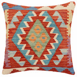 Bohemian Hoffman Turkish Hand-Woven Kilim Pillow